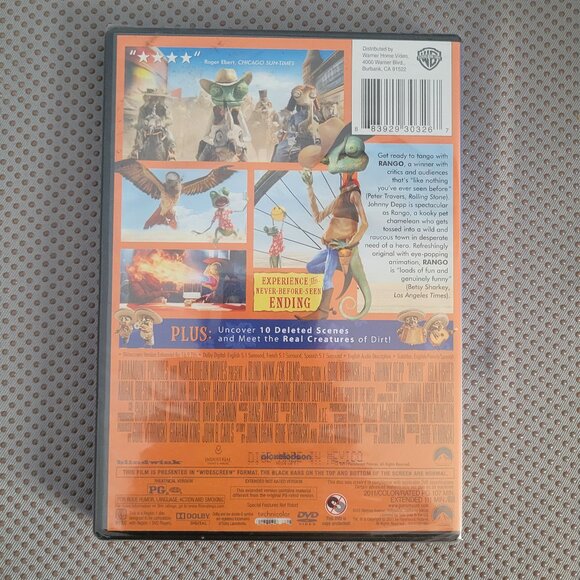 DVD - Rango - New - Picture 2 of 2